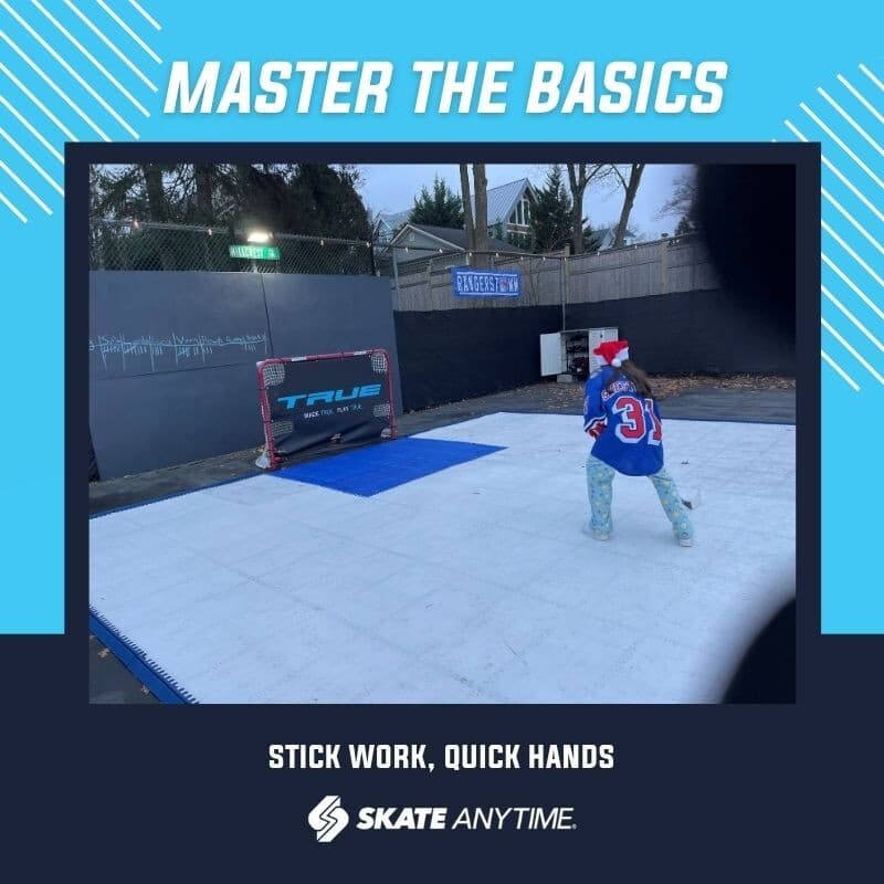 Skate Anytime - Precision Dryland Hockey Tiles - (8) Pack (15"x30") - 25 sq ft 6