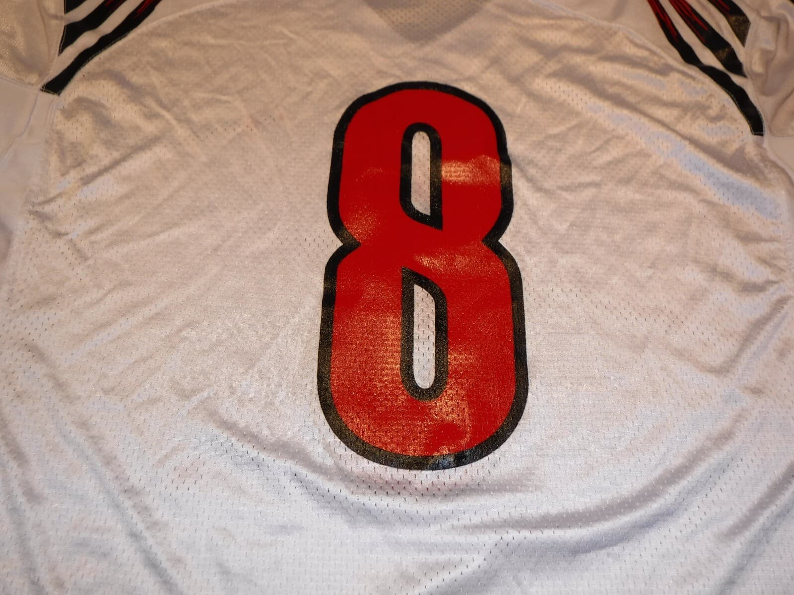 LOUISVILLE CARDINALS AUTHENTIC FOOTBALL LAMAR JACKSON ALTERNATE WHITE JERSEY 44 5