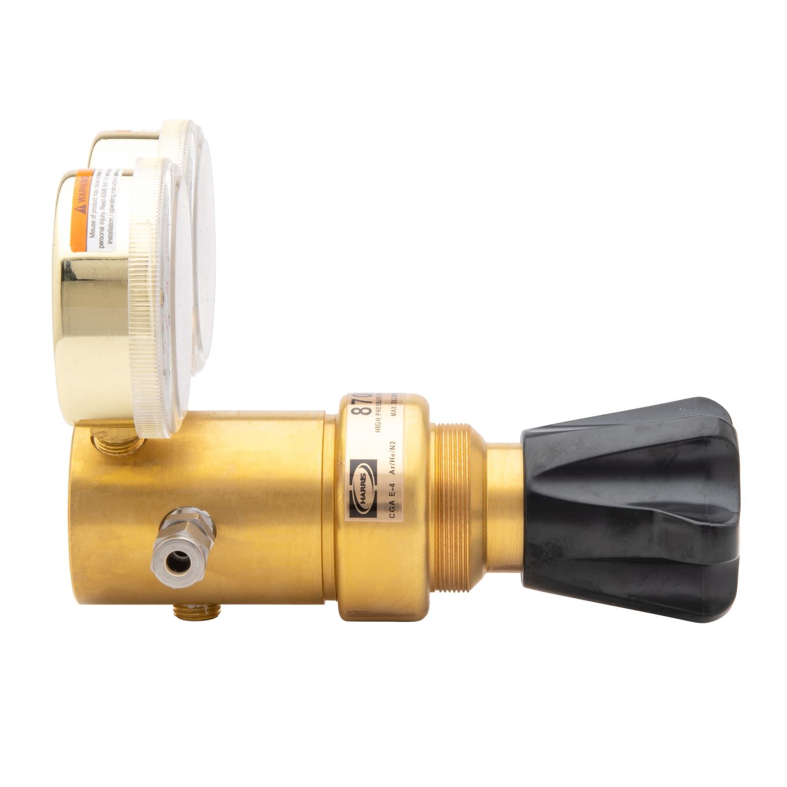 Harris 8700-800-580 Argon Helium Nitrogen Ultra High Delivery Pressure Regulator 4