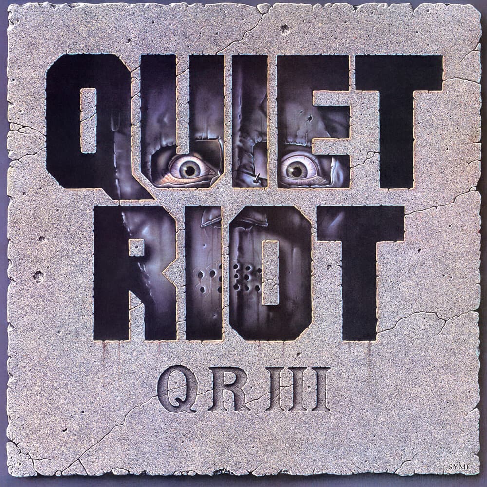 Quiet Riot QR III 3 12x12 Album Cover Replica Poster Gloss Print