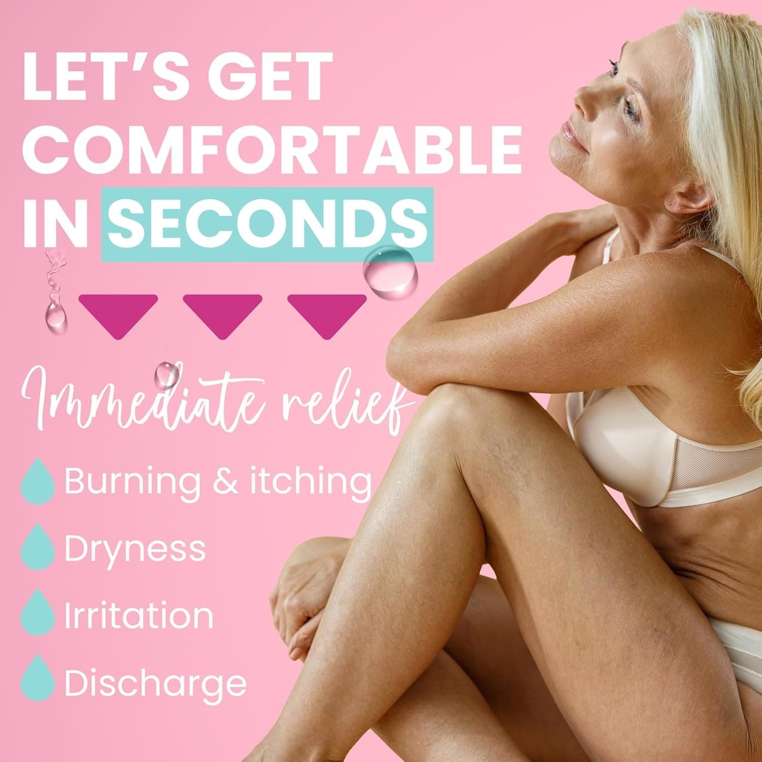 Hydro GYN Vaginal Moisturizer for Dryness & Irritation Relief - 10 Pack, pH Bala 4