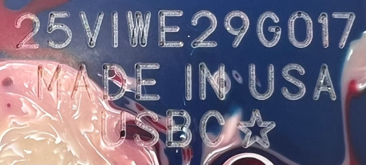 Storm ION PRO SOLID Red/White/Blue Limited Edition- 15 Lb. NIB Only 250 Made 3