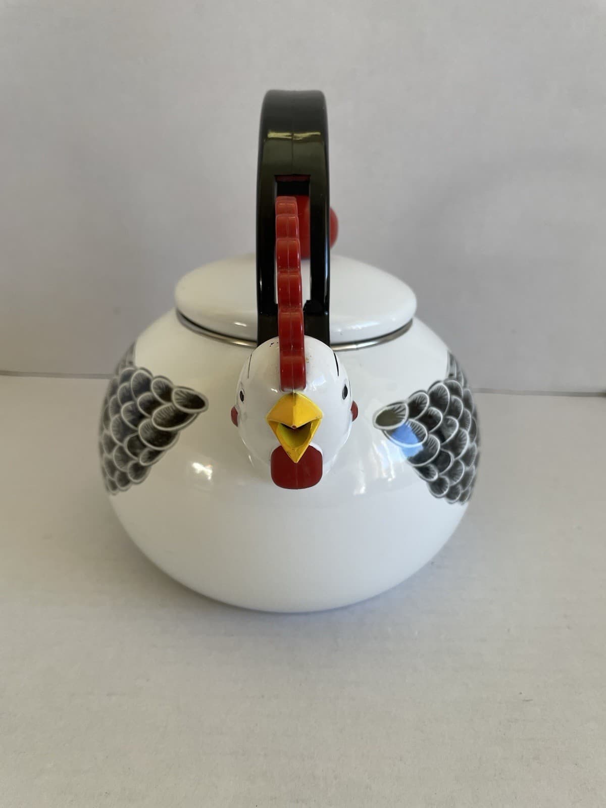 MM Kamenstein Whistling Rooster Tea Kettle  2