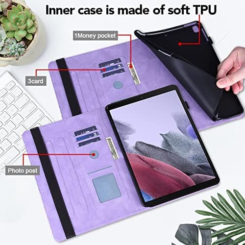 Case for Lenovo Tab M9 Cover 9.0 inch (TB-310FU,2023 Lenovo Tab M9 2023 Purple 4