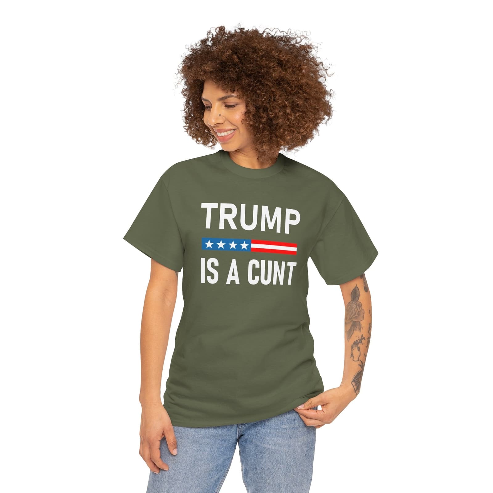 Trump is a C*nt Shirt Funny Anti Trump Tee Tshirt 2