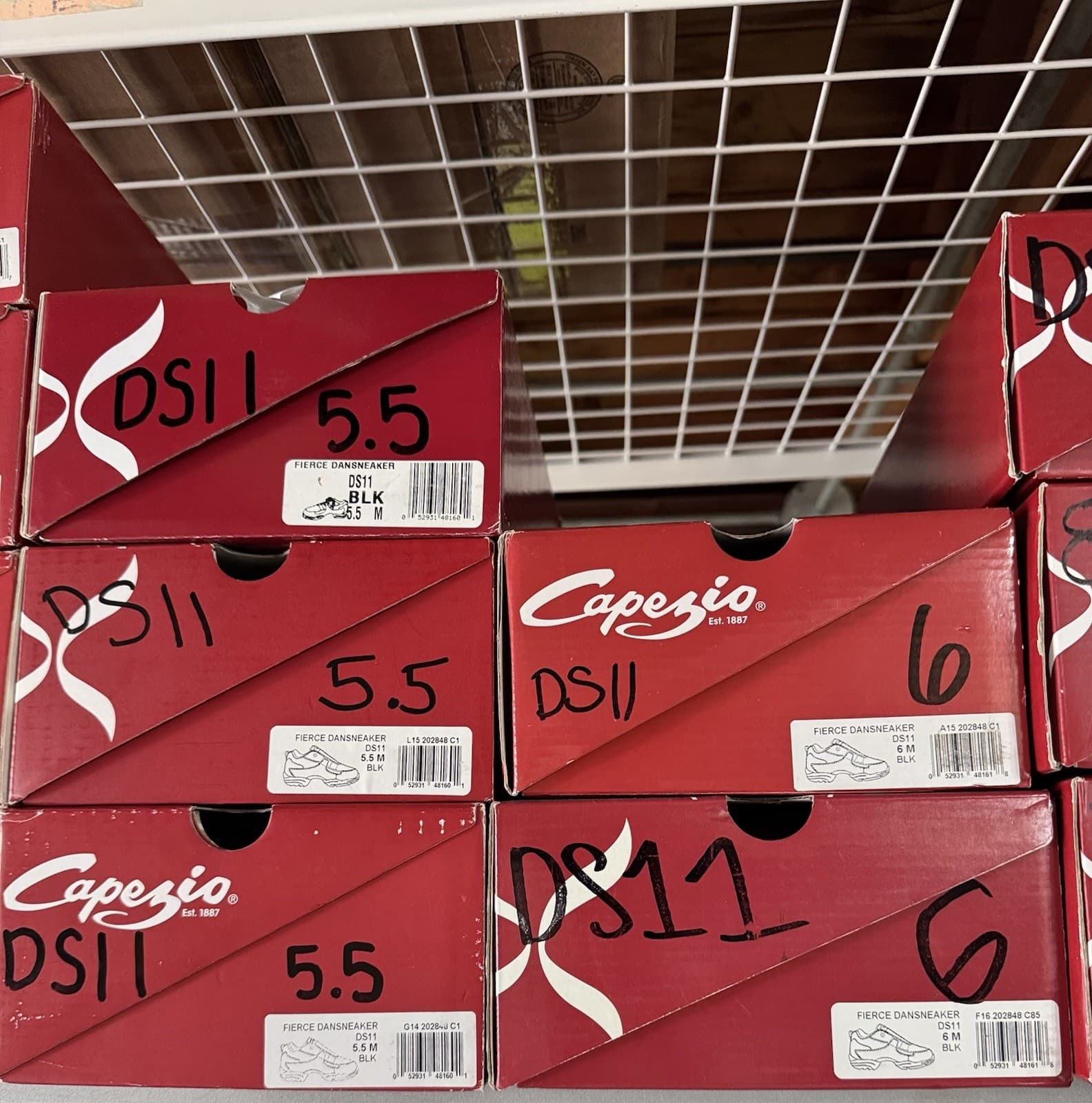 Capezio Unisex Black Fierce Dansneaker Hip Hop Dance Shoes Sizes 1.5 to 11 3