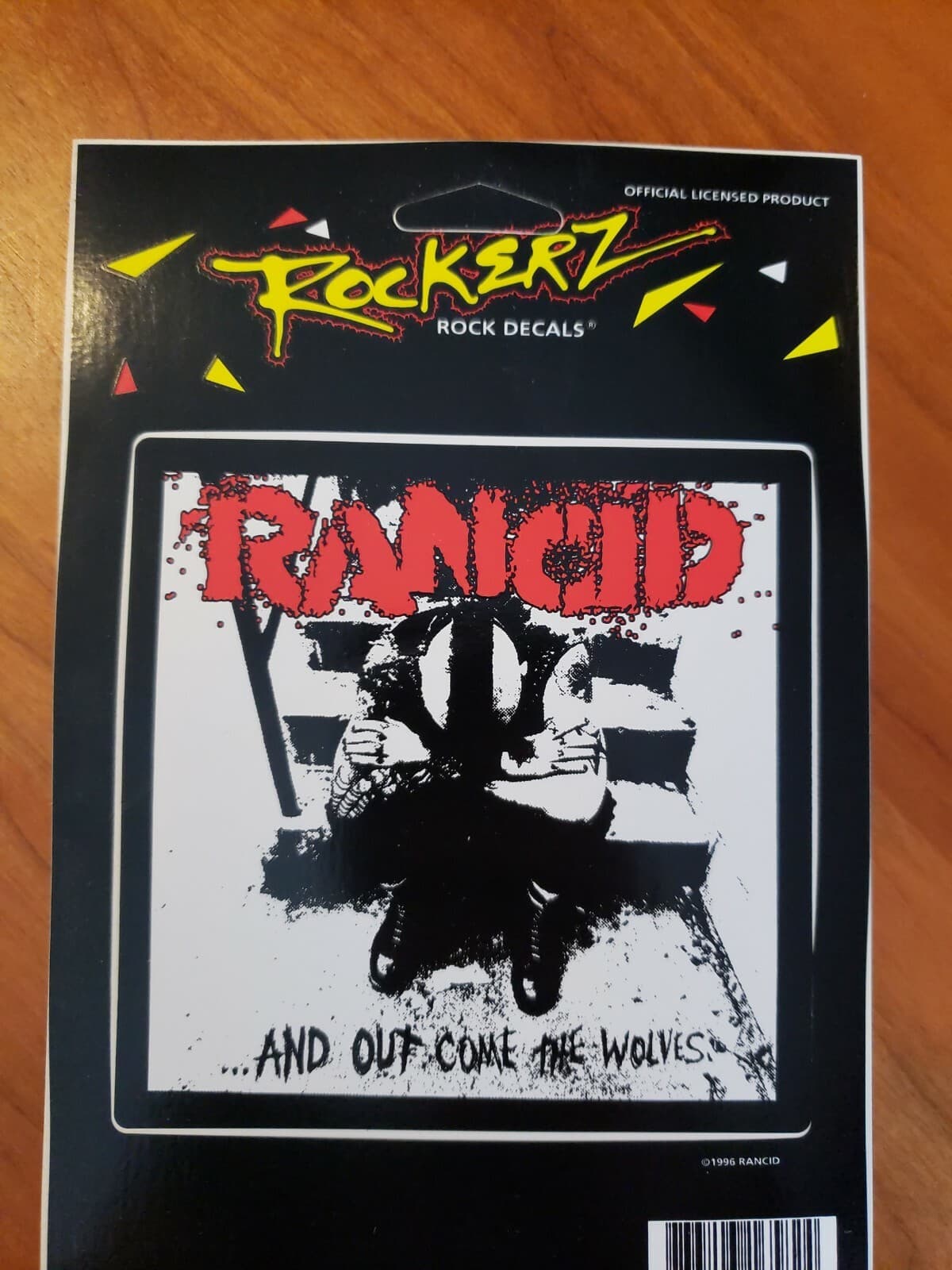 Rancid Sticker Decal NOS  4