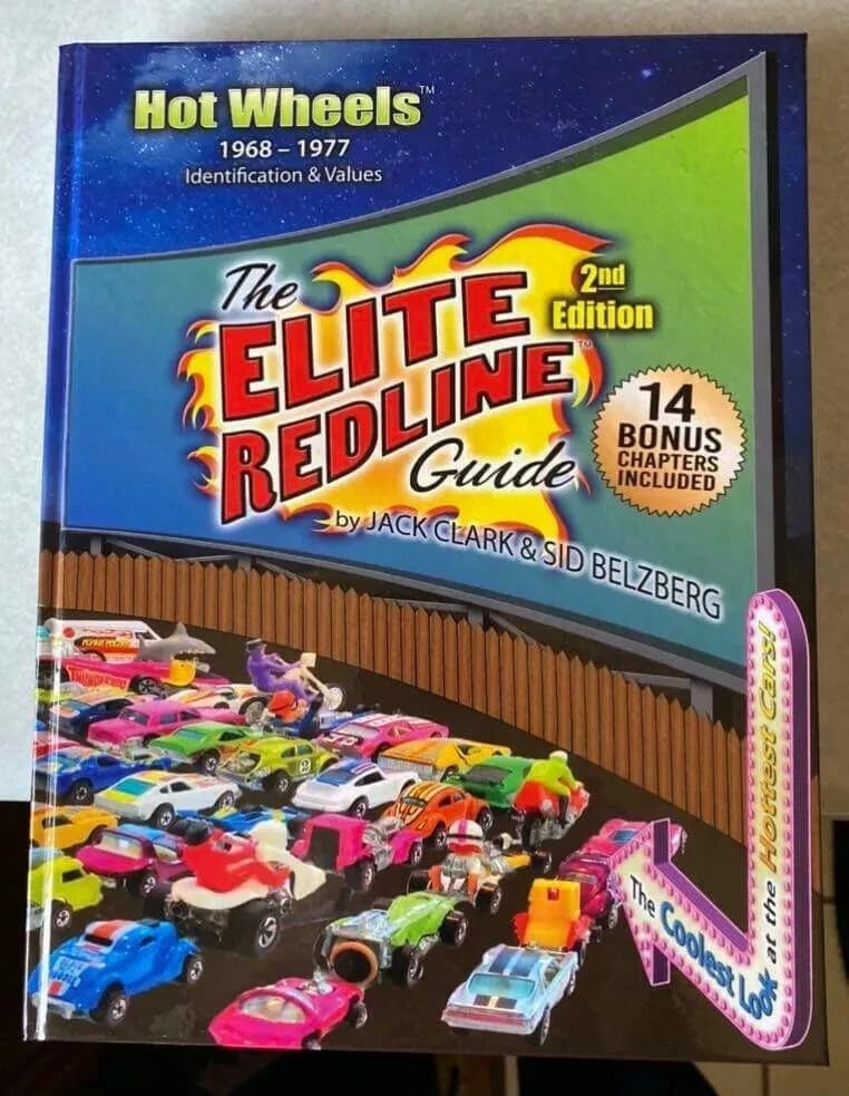 🔥Elite Redline Guide 2nd Edition Hot Wheels Book By Jack Clark Free Shipping 🔥