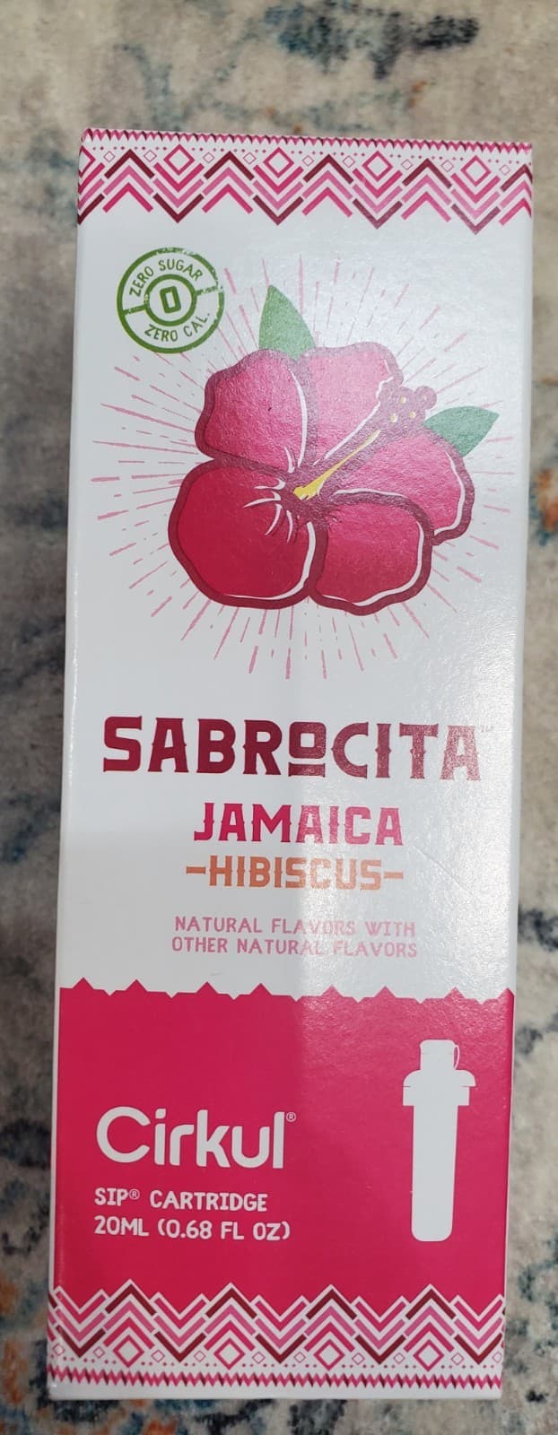 Cirkul Sabrocita Jamacia Hibisco Flavor Cartridge 5 pk 11/2026