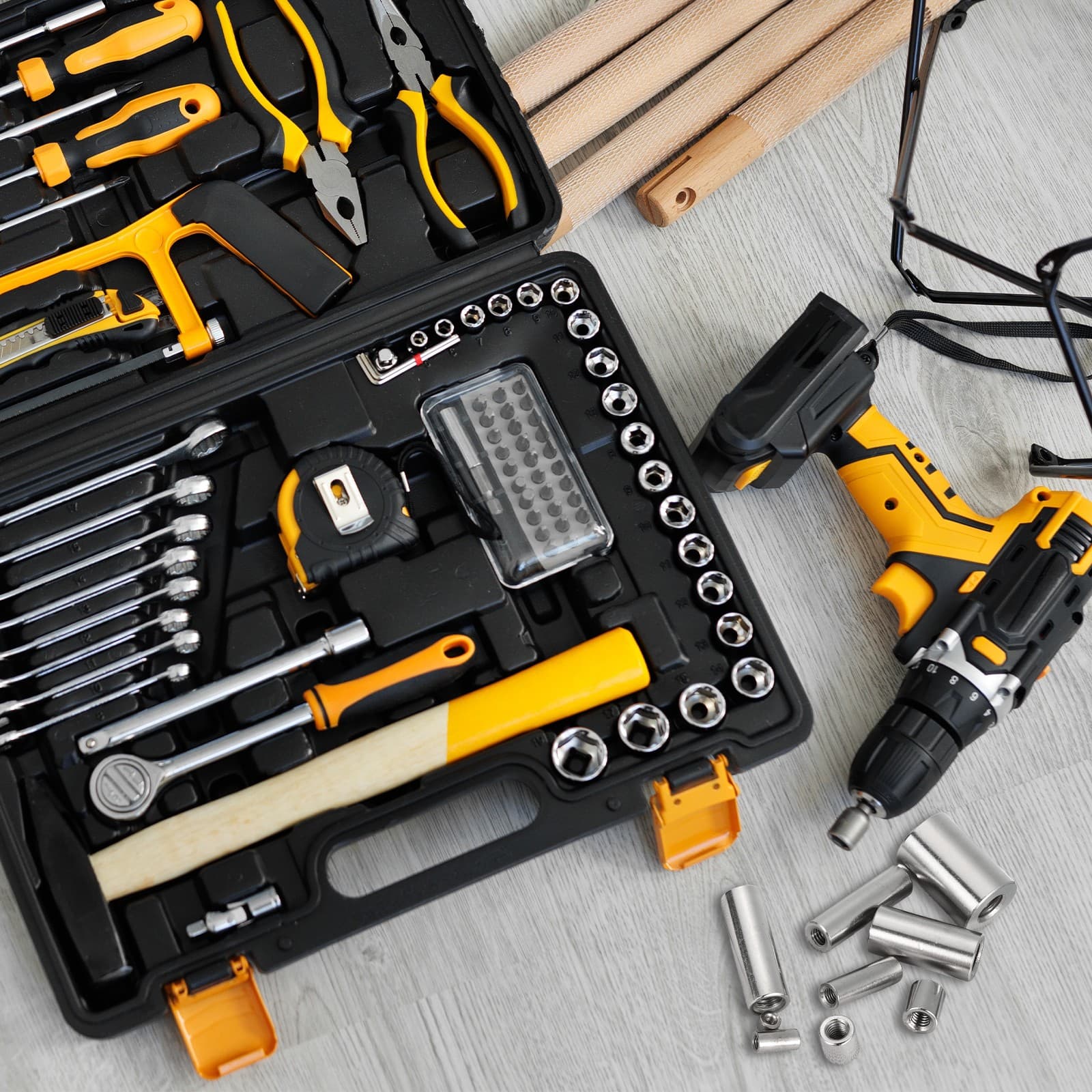 6Pcs 304 Stainless Steel M3x0.5mm Round Coupling Nuts, 0.24x0.47"(ODxH) 5