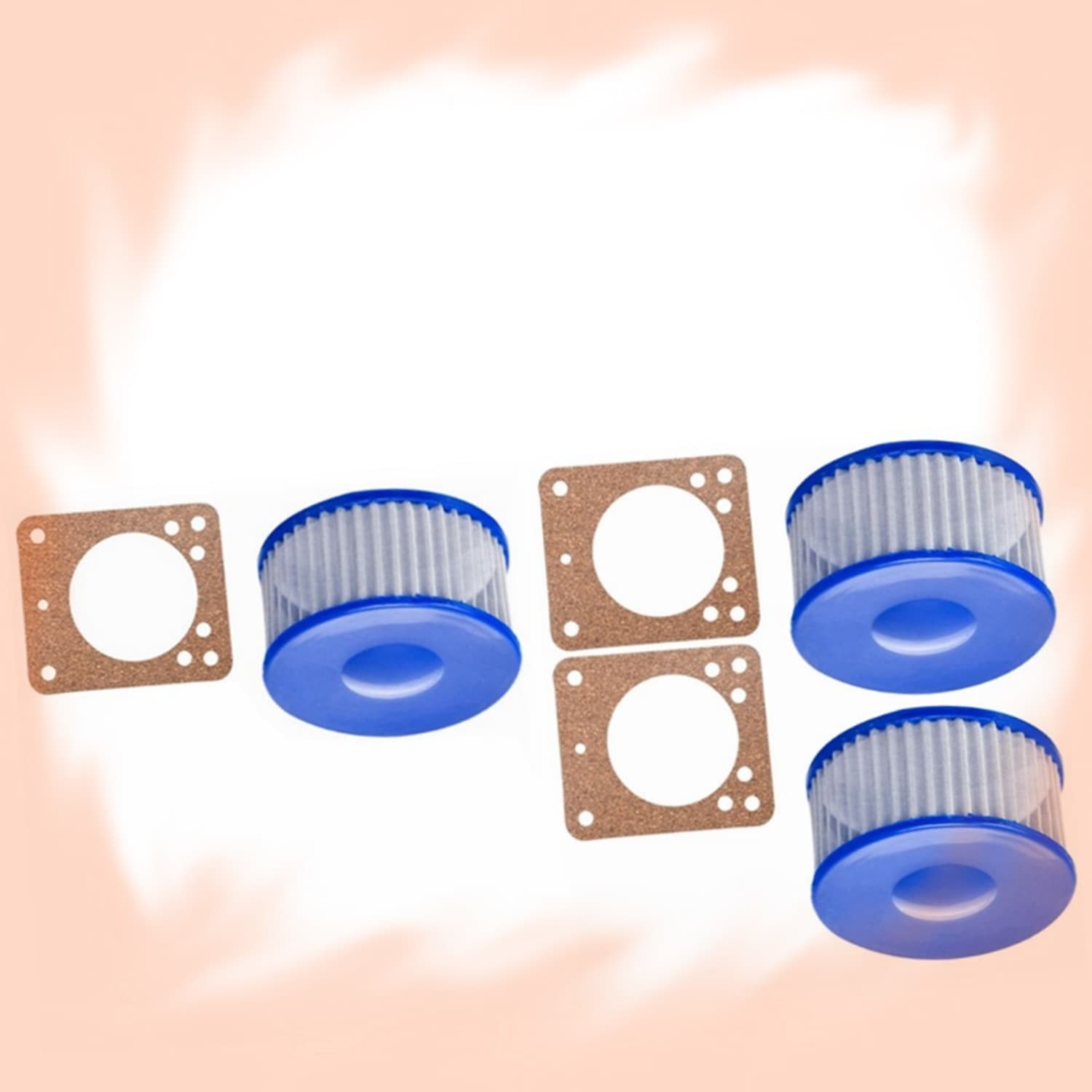 3PK FITS SUNTEC, BECKETT CLEANCUT OIL BURNER PUMP STRAINER RPLS#  A2VA7116   A