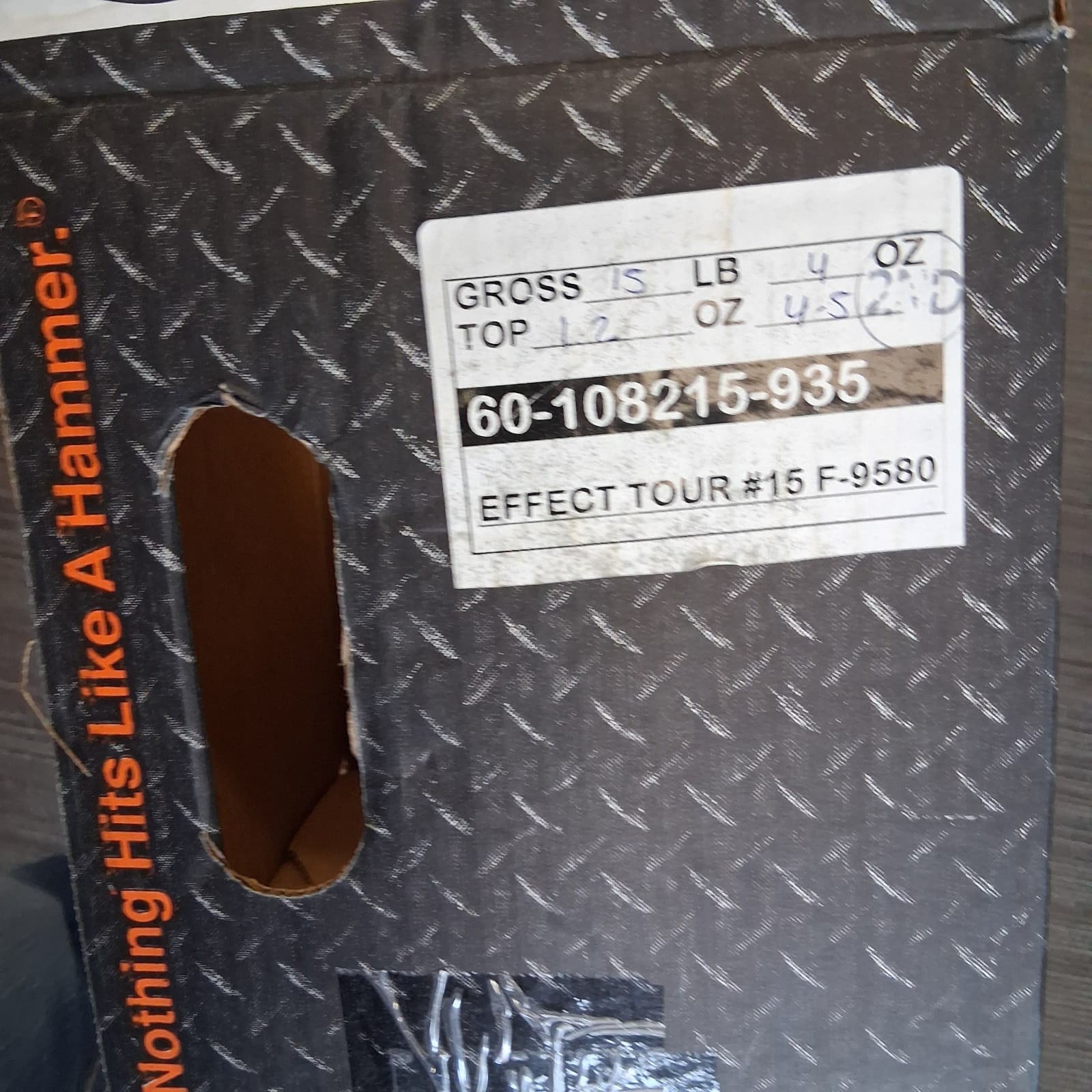 Hammer Effect Tour   bowling ball 15 LB    new in box  #029 2