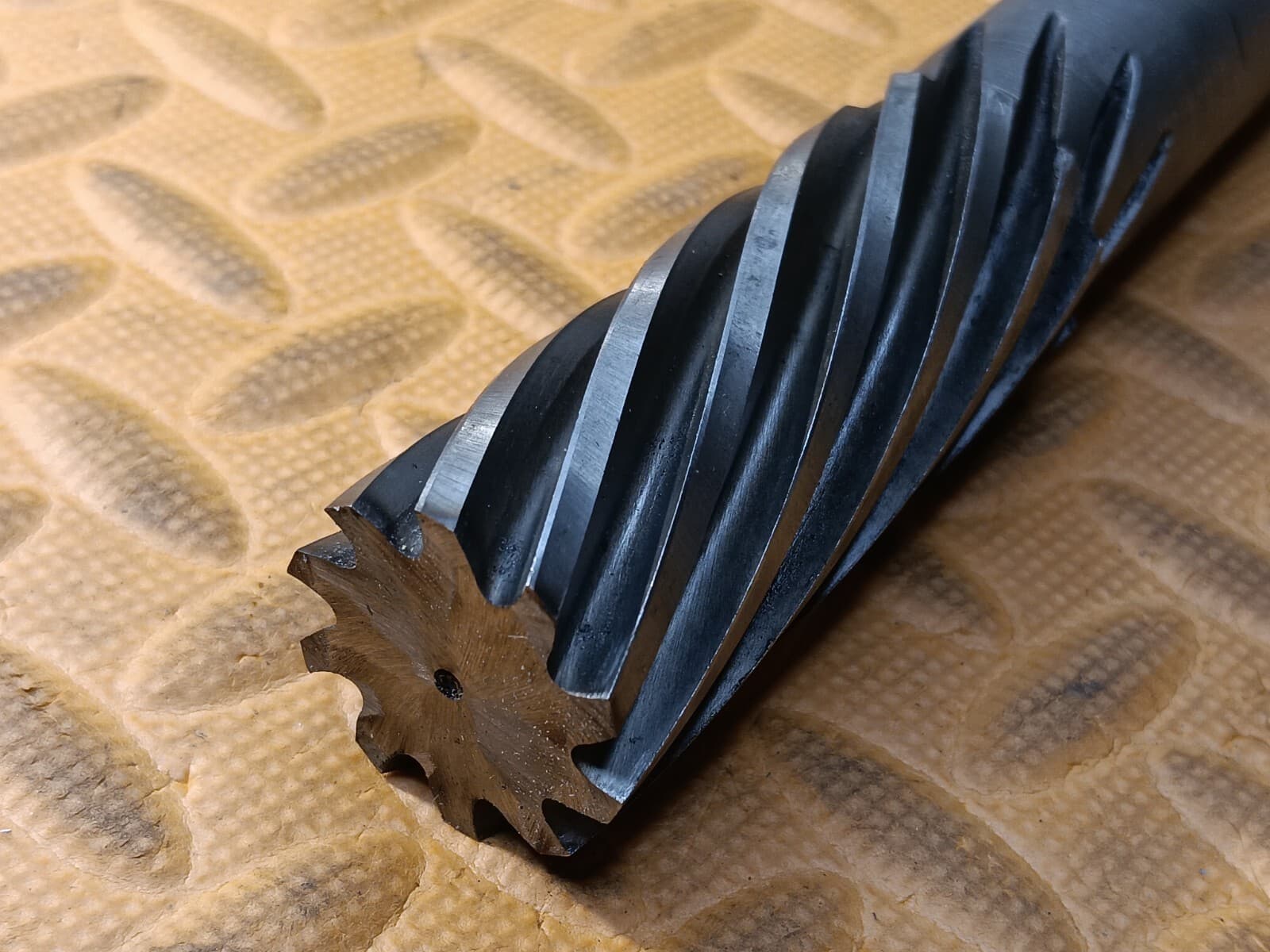 Putnam 1 1/8" Dia. HSS Morse Taper #4 Reamer 11" OAL 2 3/4" LOC MT4 1.125 USA 6