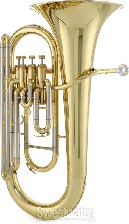 King 2280 Legend Soloist Intermediate 4-valve Euphonium - Clear Lacquer 3