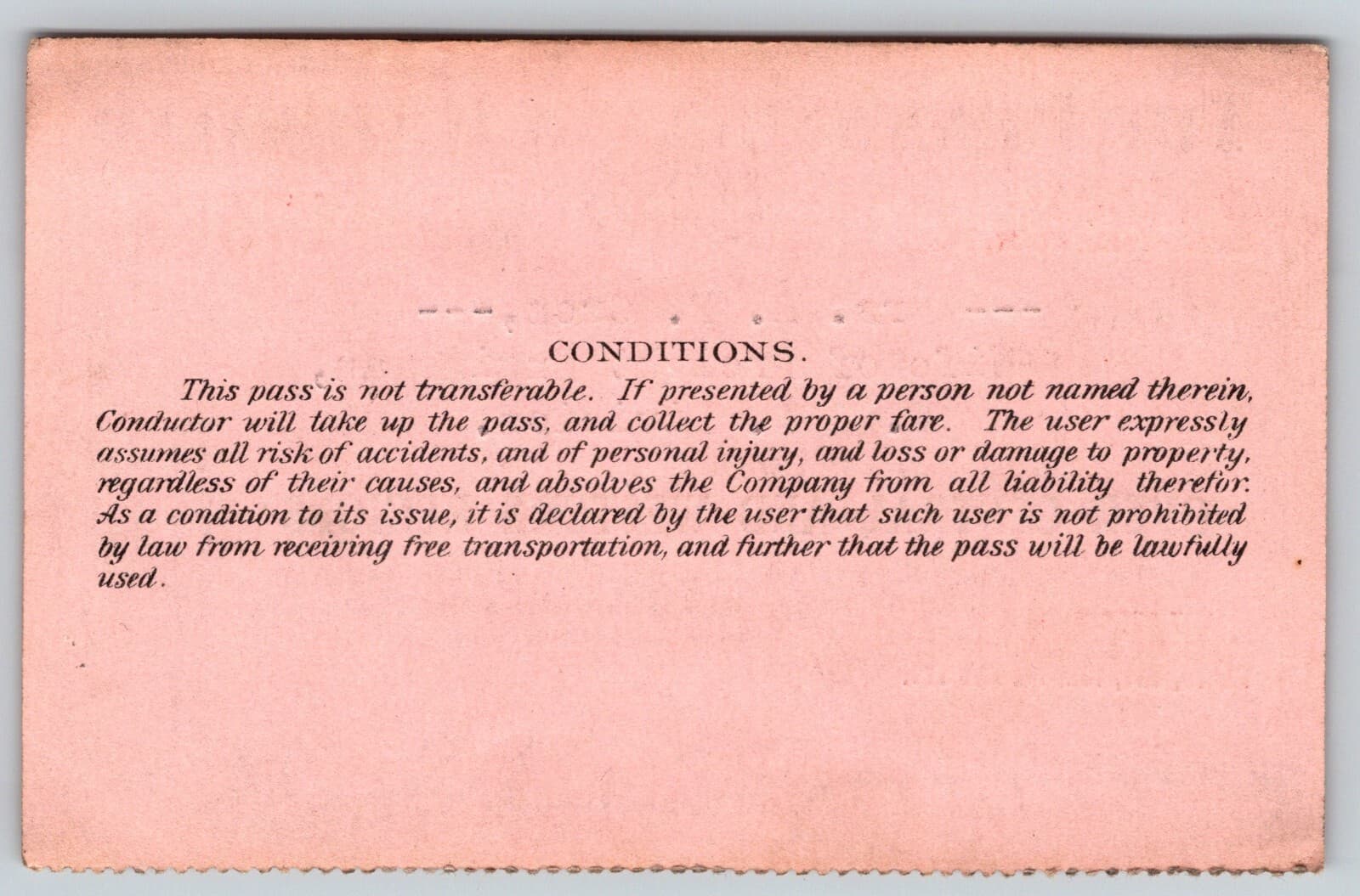1930 Pennsylvania Railroad "Central Western" Employee Wife "Cron" Yearly Pass 2