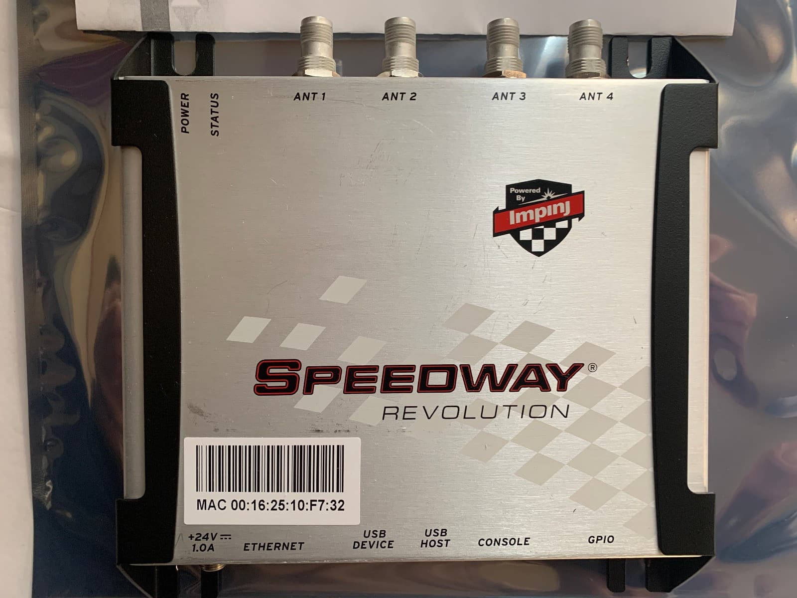 Impinj R420 Speedway Revolution UHF RFID Card Reader IPJ-REV-R420-USA1M – 4 Port 6