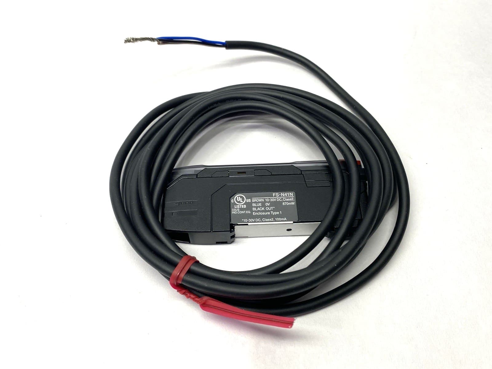 Keyence FS-N41N Fiber Thrubeam Sensor Amplifier 3
