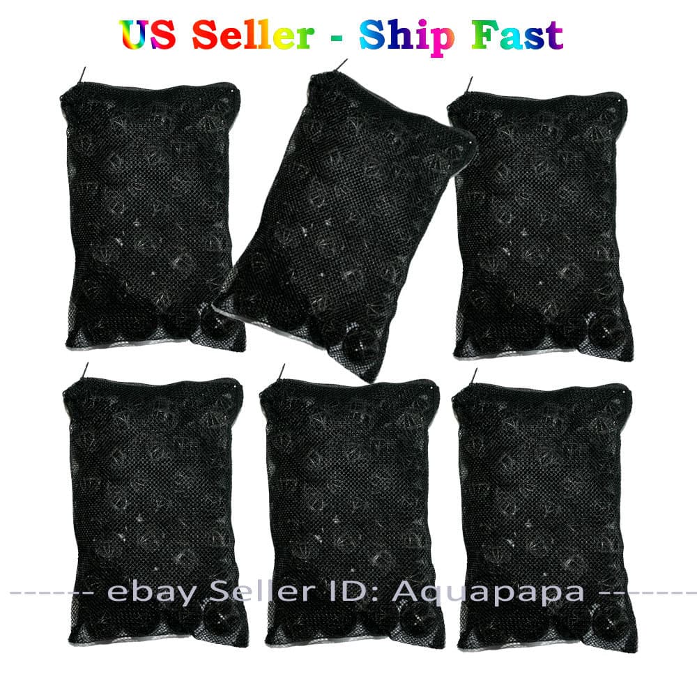 300 pcs Aquarium 1" Bio Balls FREE Bag Filter Media Wet/Dry Koi Fish Pond Reef