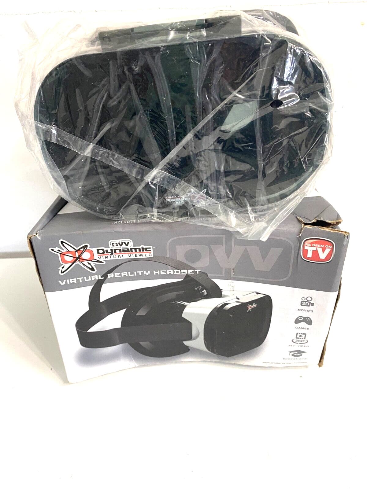 AS SEEN ON TV! DYNAMIC VIRTUAL VIEWER Virtual Reality 3D Glasses Headset 4 Phone 2
