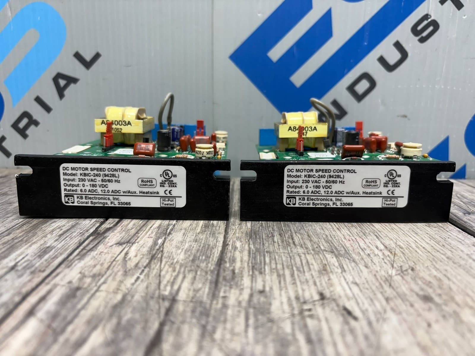 (LOT OF 2) KB ELECTRONICS KBIC-240 DC MOTOR SPEED CONTROL 4