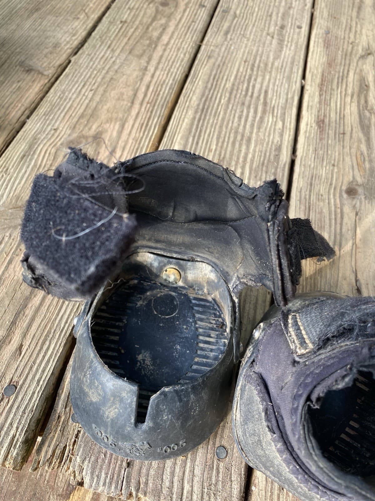 EASYCARE HOOF BOOTS SIZE 00.5 Used Two Boots  4