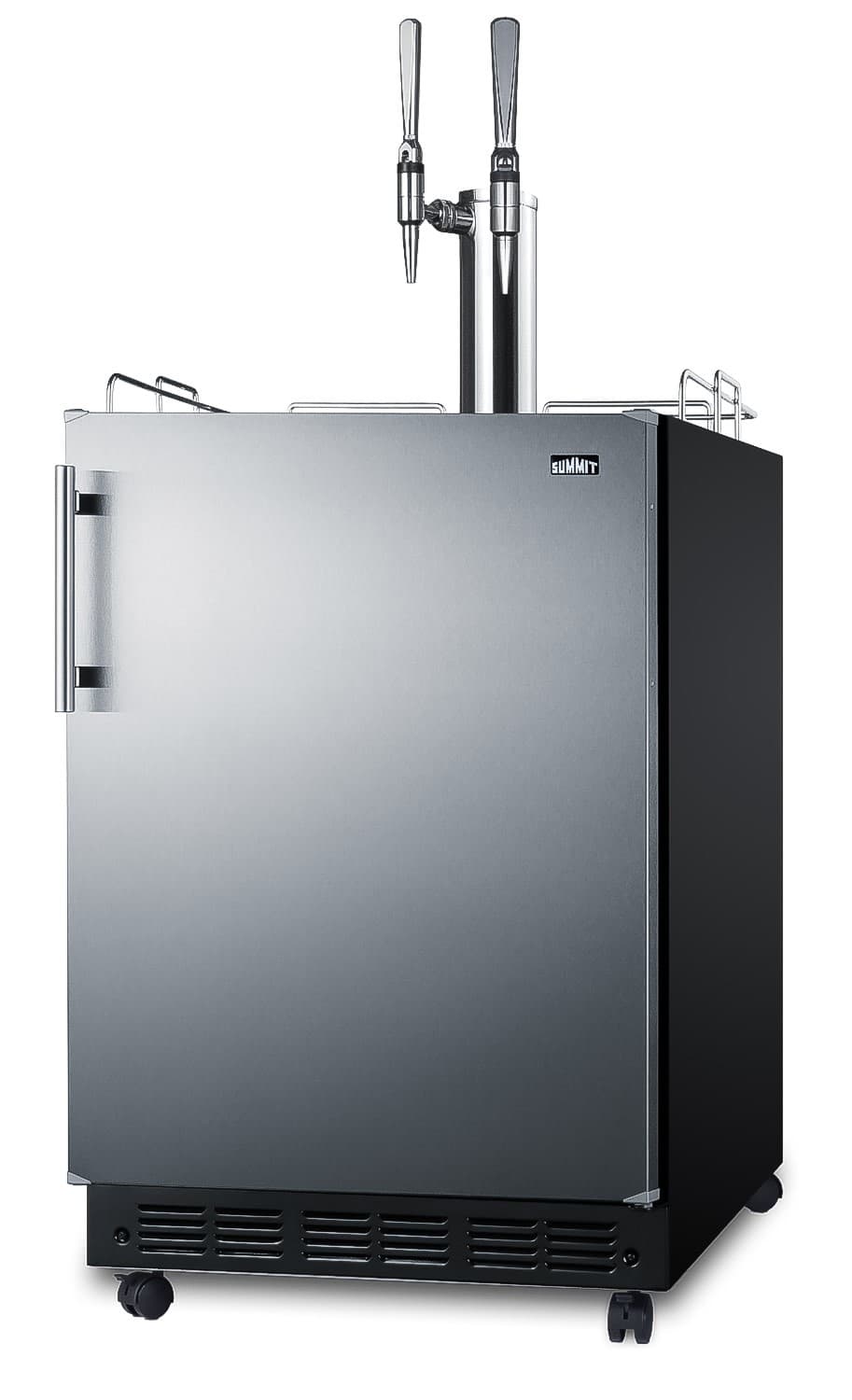 Summit SBC7BRNCF2 24"W 5.3 Cu. Ft. - Stainless Steel 5