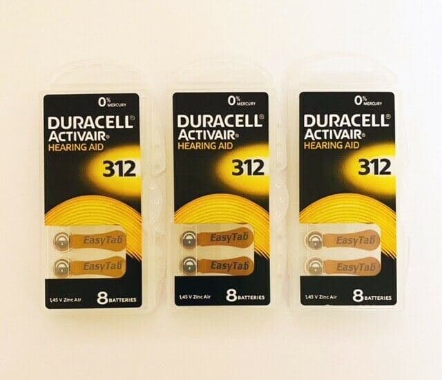 Duracell Activair Hearing Aid Batteries Size 312 Exp  2028 (16 to 400 Batteries) 5