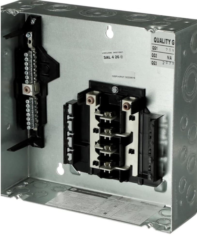 GE  125A 6-Space 12-Circuit Main Lug Load Center Flush Mount TLM812FCUDP 2