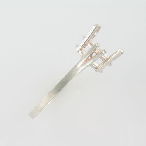 PRE-NOTCHED 11X9 OVAL SOLITAIRE RING .925 STERLING SILVER CR63SS 3