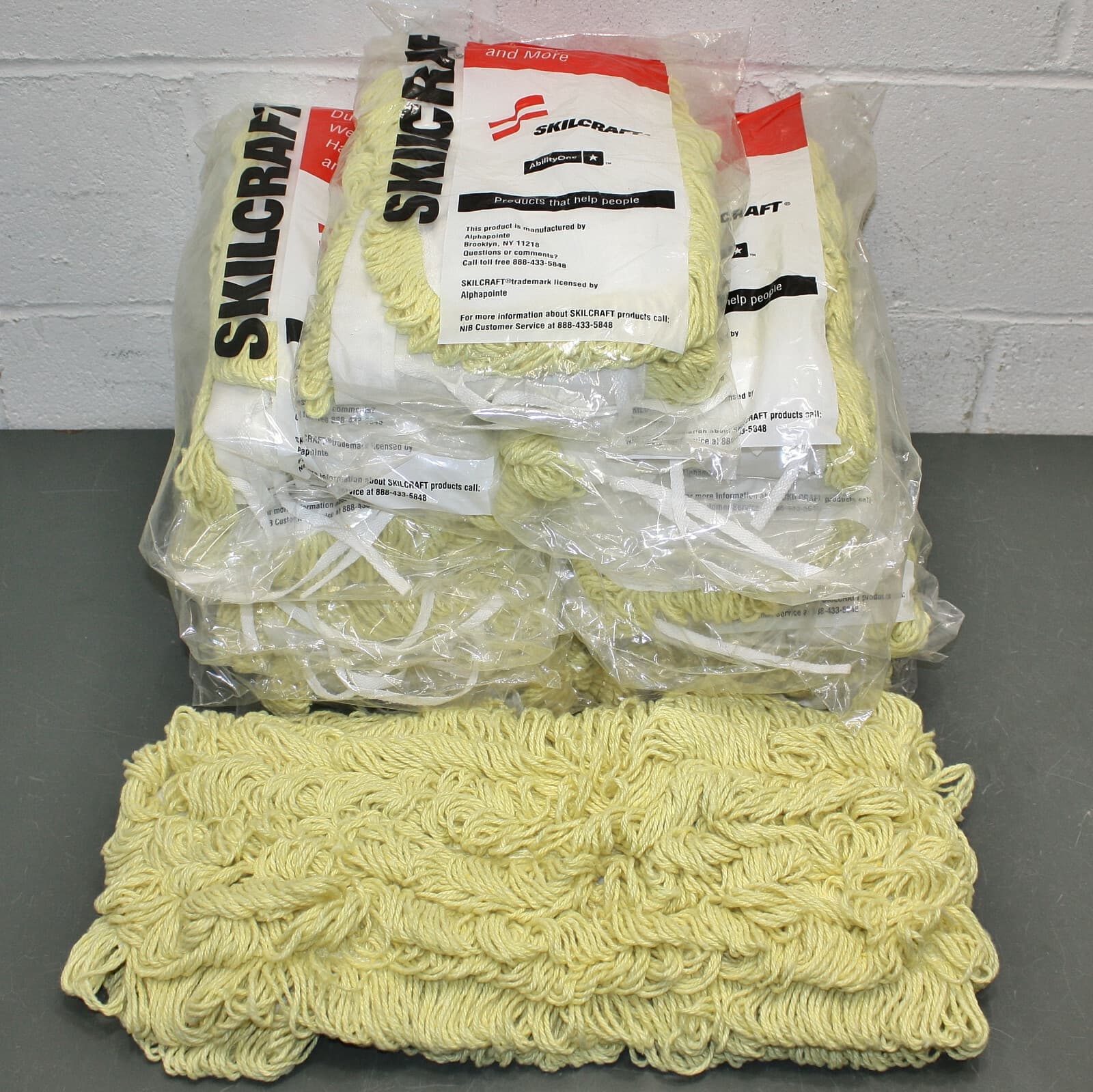 (10) Ability One Inhibitor Synthetic Dust Mop 7920-01-511-8765, 36" x 5" Head 