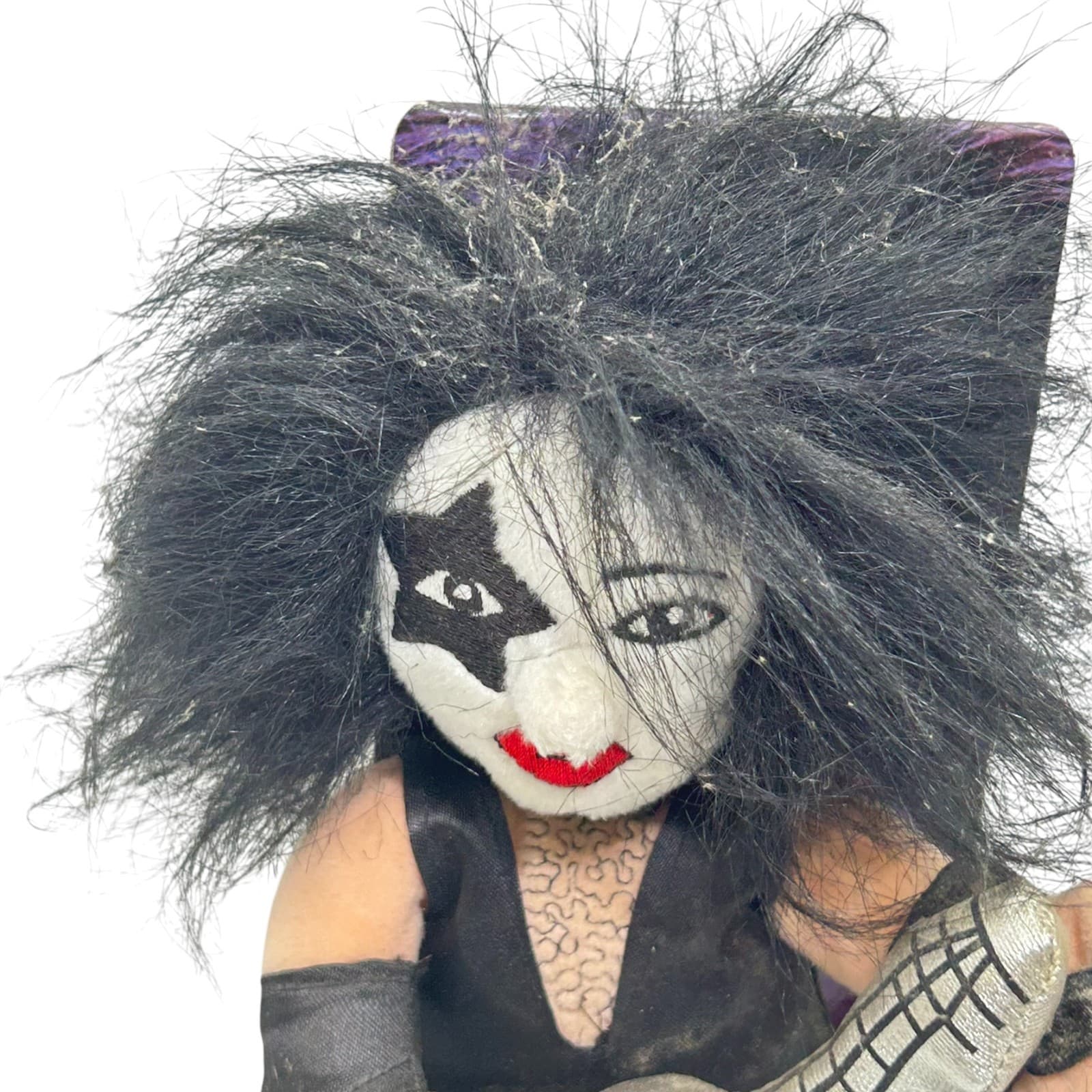 Vintage 1998 Kiss Paul Stanley Bean Bag Doll by Highlight Entertainment Products 2