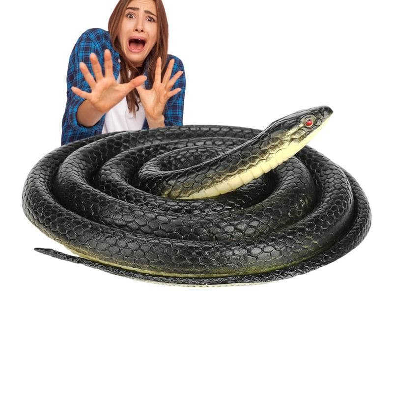 Snake Prank With String Clip,Snake On A String Prank That Catch People Prank Toy 4