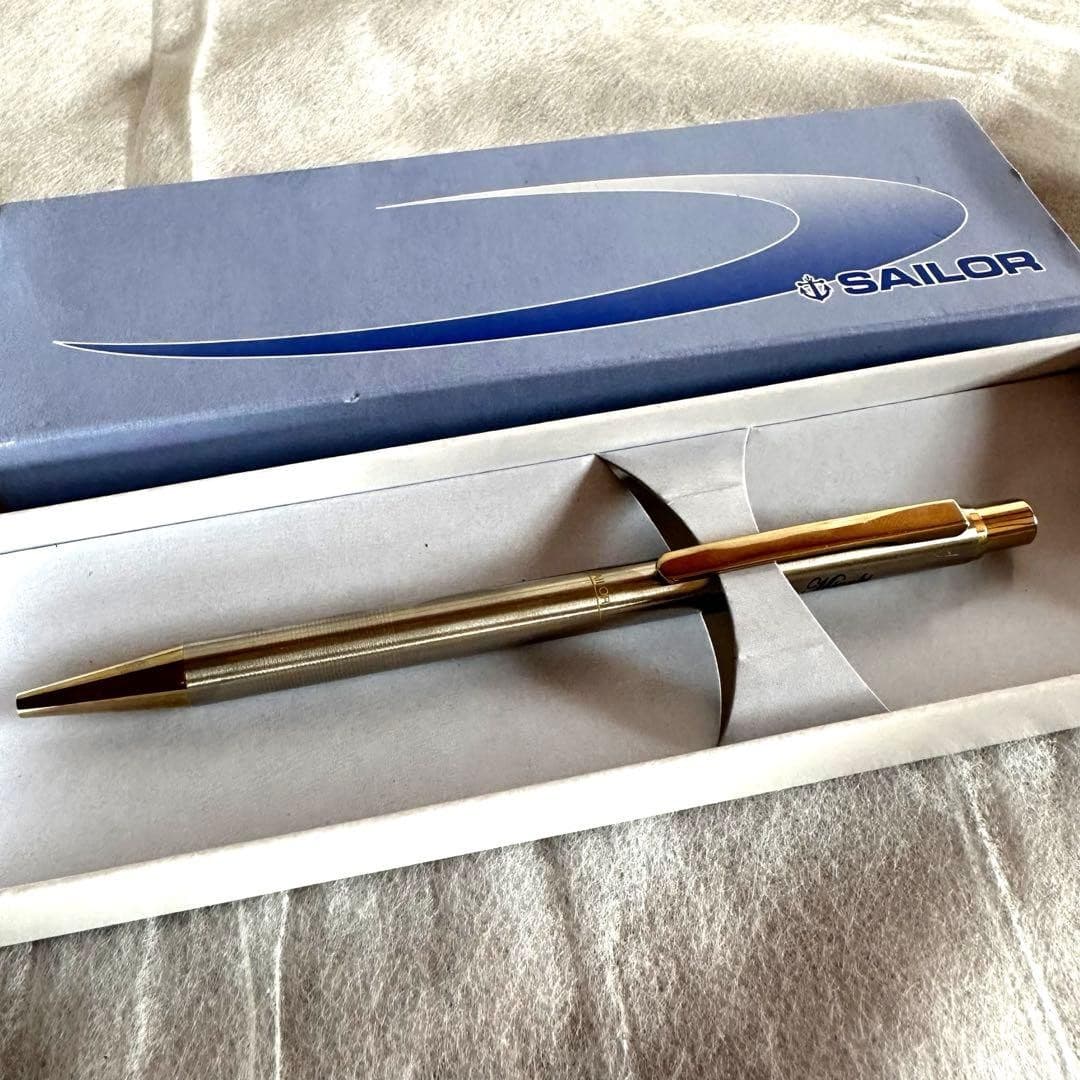 [Good condition] SAILOR Sailor fountain pen knock type ballpoint pen