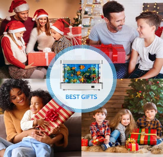 Fake Fish Tank Mini Aquarium,Artificial Tropical Fish Decorative,Fake Aquarium D 6