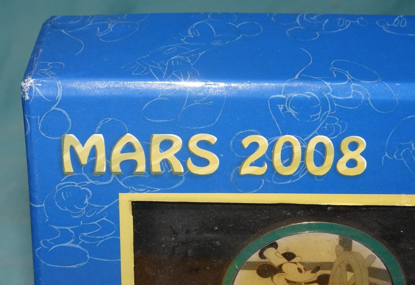 Disneyland resort Paris jumbo Pin Mickey's Pin'versary Event 2008 Mickey  LE 600 3