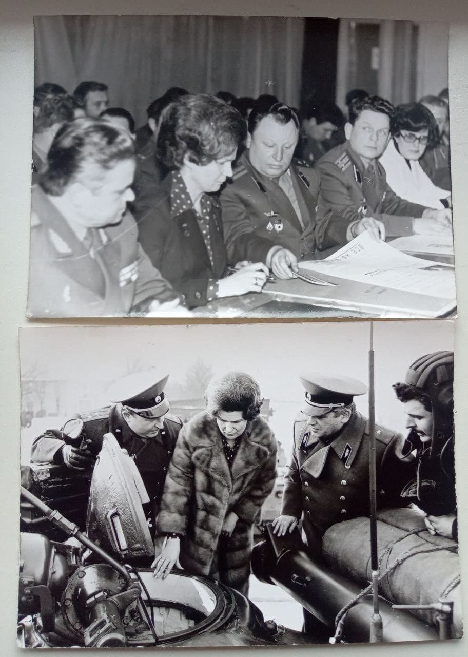 Photos female cosmonaut Tereshkova Soviet USSR Space 2