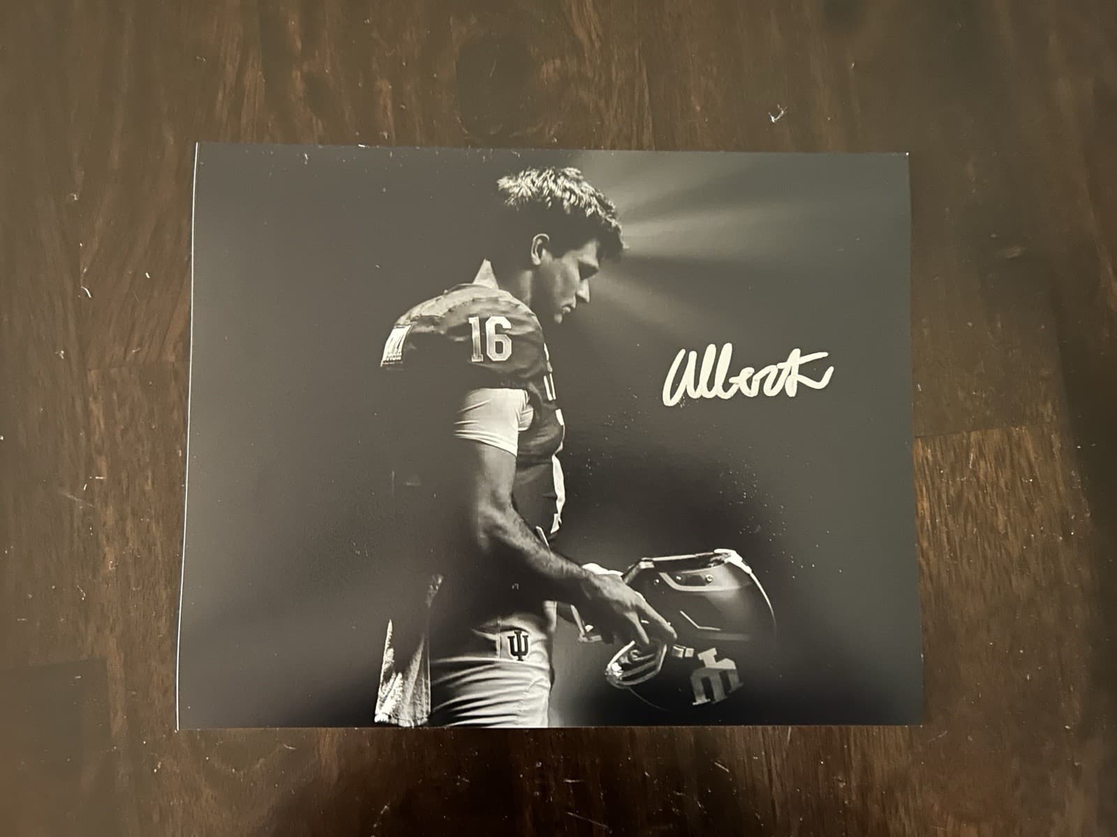 Alberto Mendoza Autographed Signed Photo 8x10 Indiana Hoosiers Football