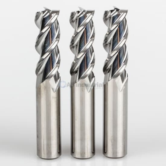 1/2" YG1 Alu-Power 3 Flute Regular Length Carbide End Mill for Aluminum 2