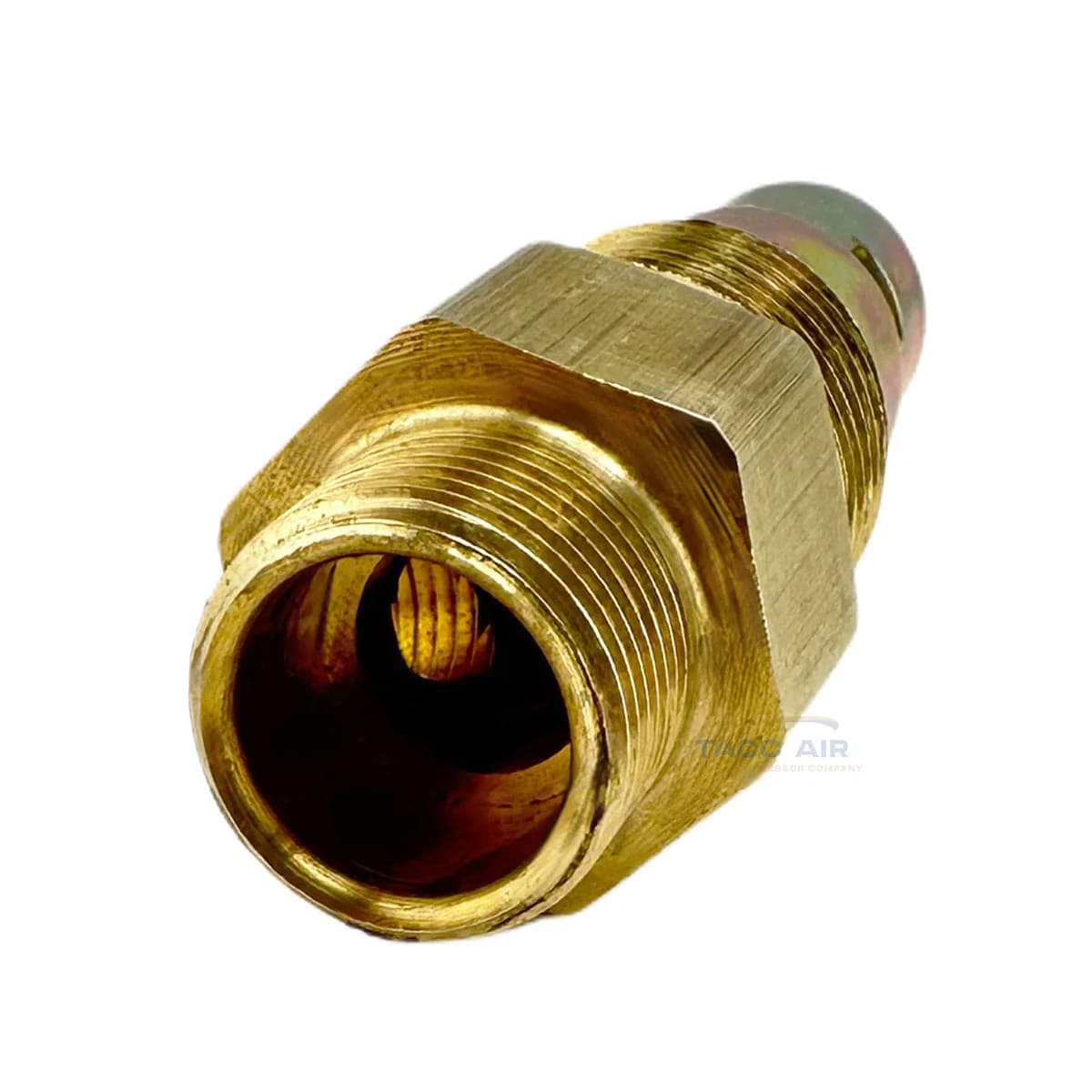 1/2" Compression Thread x 1/2" Male NPT In Tank Air Compressor Check Valve Brass 4