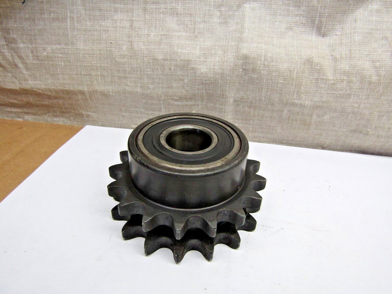 Martin Idler Sprocket D40B17H #40 Double 17 Hardened Teeth 20mm Bearing Bore 4