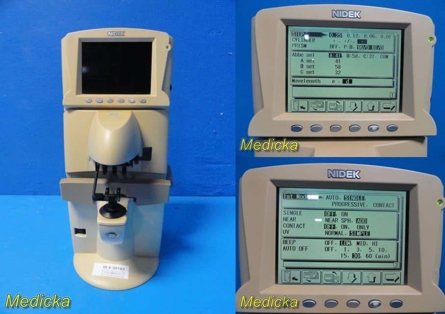 2005 Nidek LM-1000 Auto Lensmeter / Wavefront Technology | TESTED ~ 38183