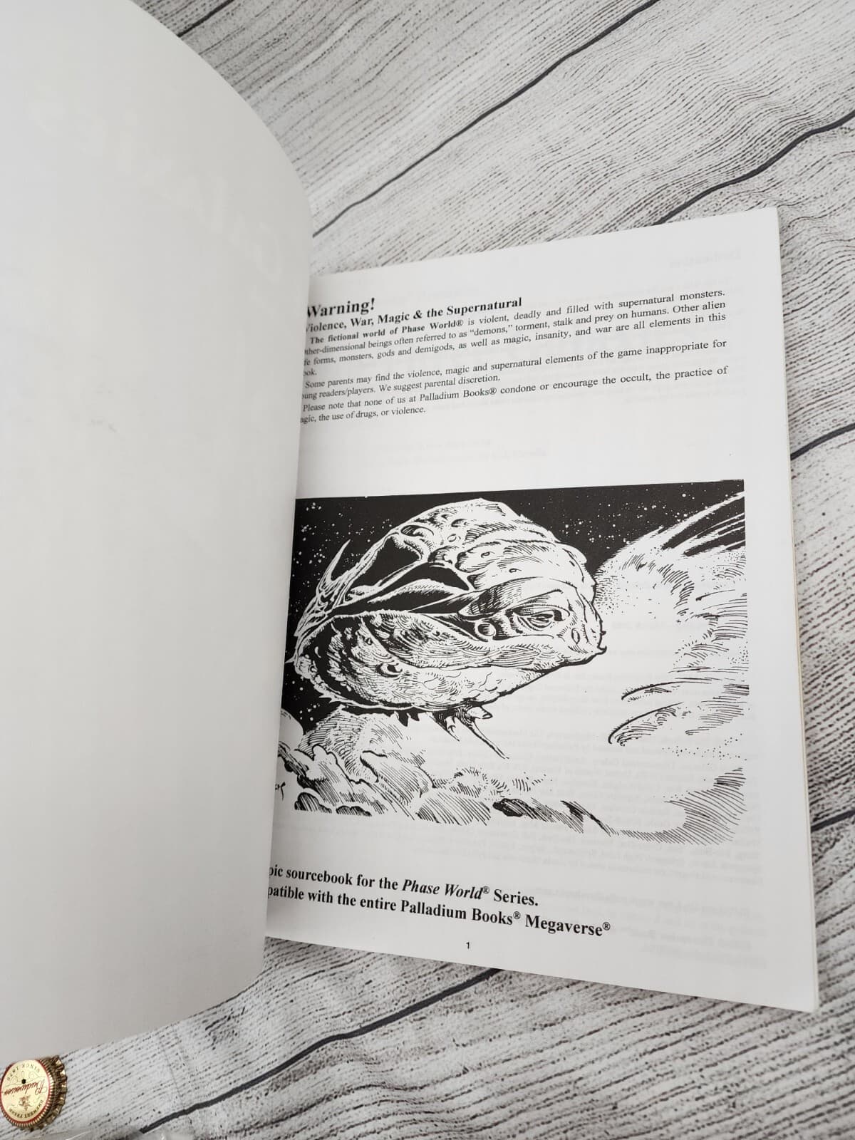 RIFTS Phase World Three Galaxies Palladium Books 3