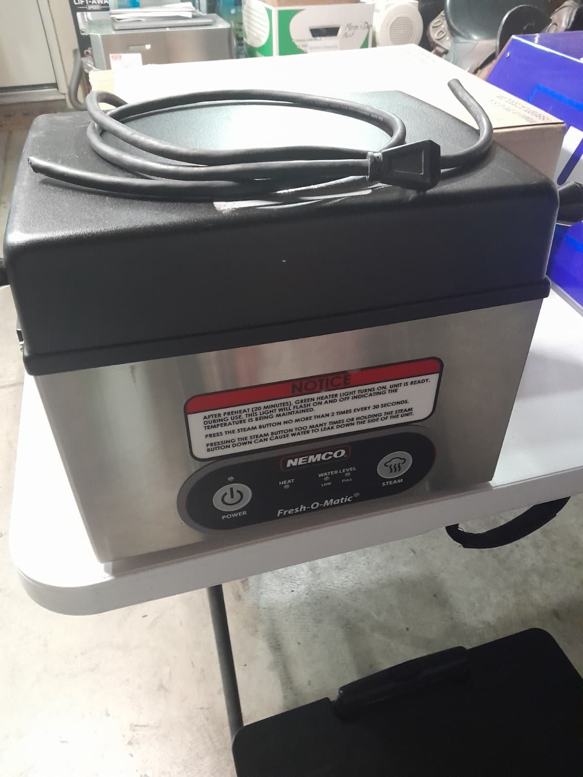 Nemco  6625A  Fresh-O-Matic 120V Countertop Steamer Complete Lid Assembly 2