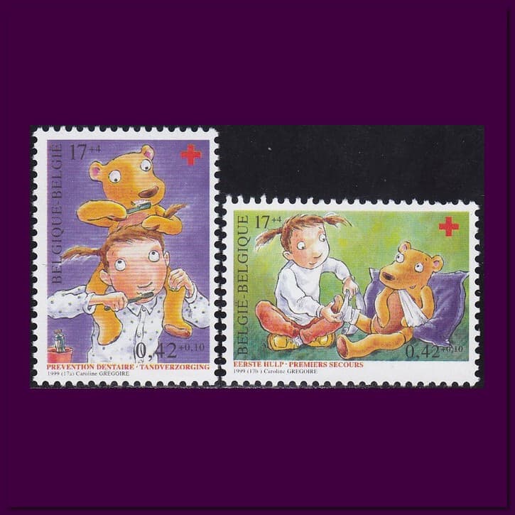 Belgium 1999 (2851-2852) Mint never Hinged