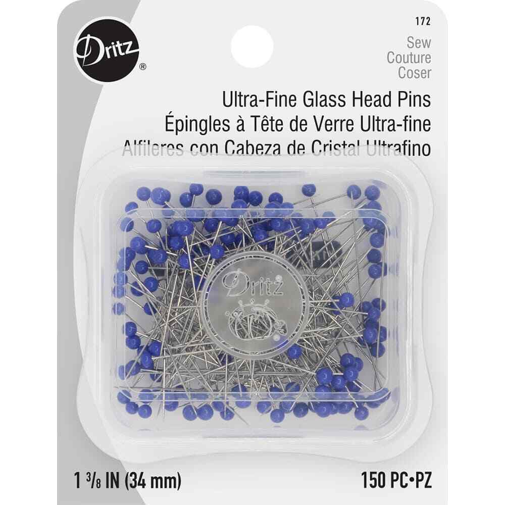 Ultra Fine Size 22 Glass Head Pins (150 CT), Dritz 5