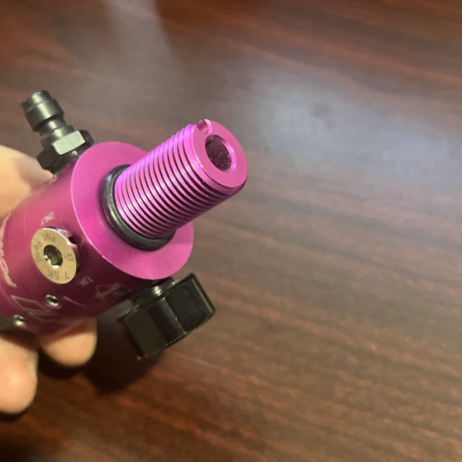 Powerhouse Haymaker Paintball Airsoft 4500 PSI Regulator Bright Dip Pink 6
