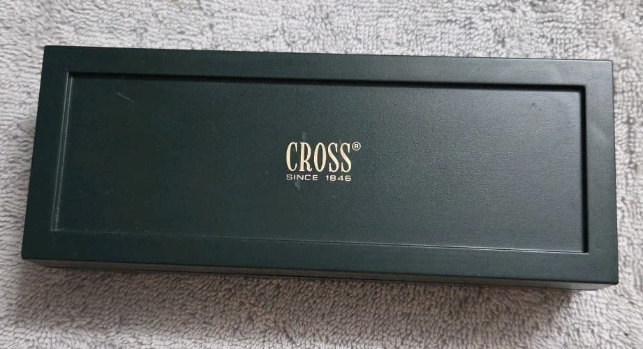 A.T. Cross Century Chrome Ballpoint Pen & 0.5mm Pencil Set 350105 In Box