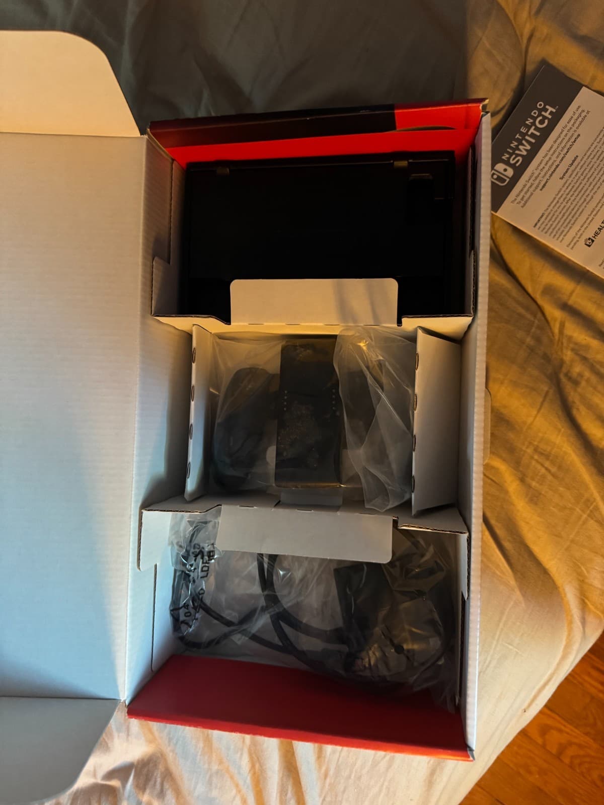 Nintendo Switch V2 Gray with lots of items. Great condition. 3