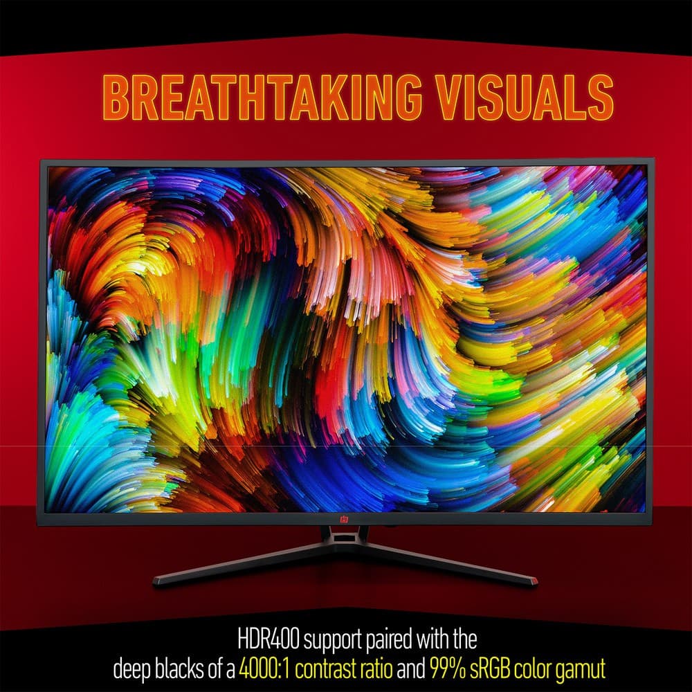 Deco Gear 39 Curved Gaming Monitor; 2560x1440; 1ms MPRT; 165Hz; 65w USB-C PD - O 5