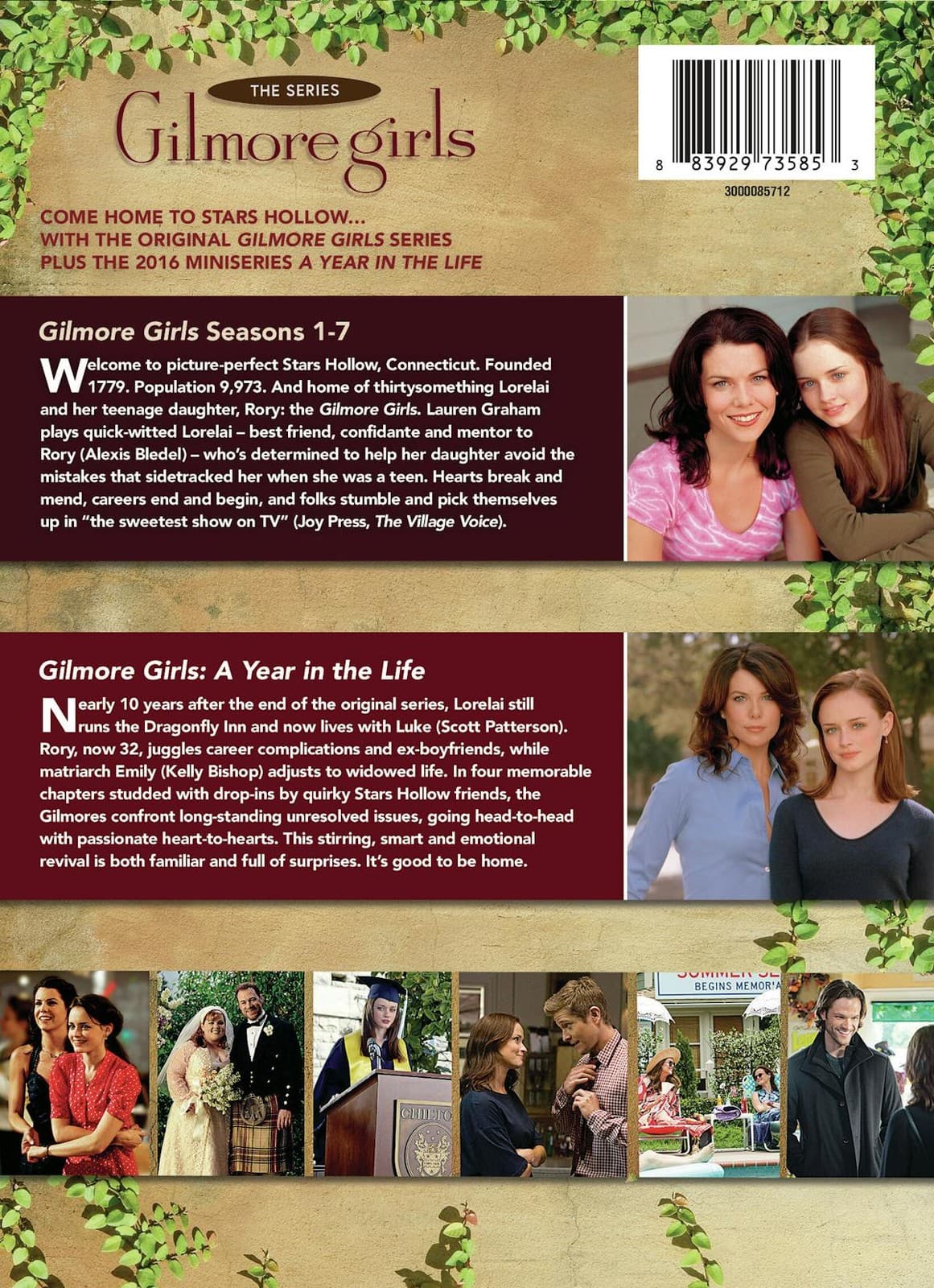 Gilmore Girls The Complete Series DVD Lauren Graham NEW 4